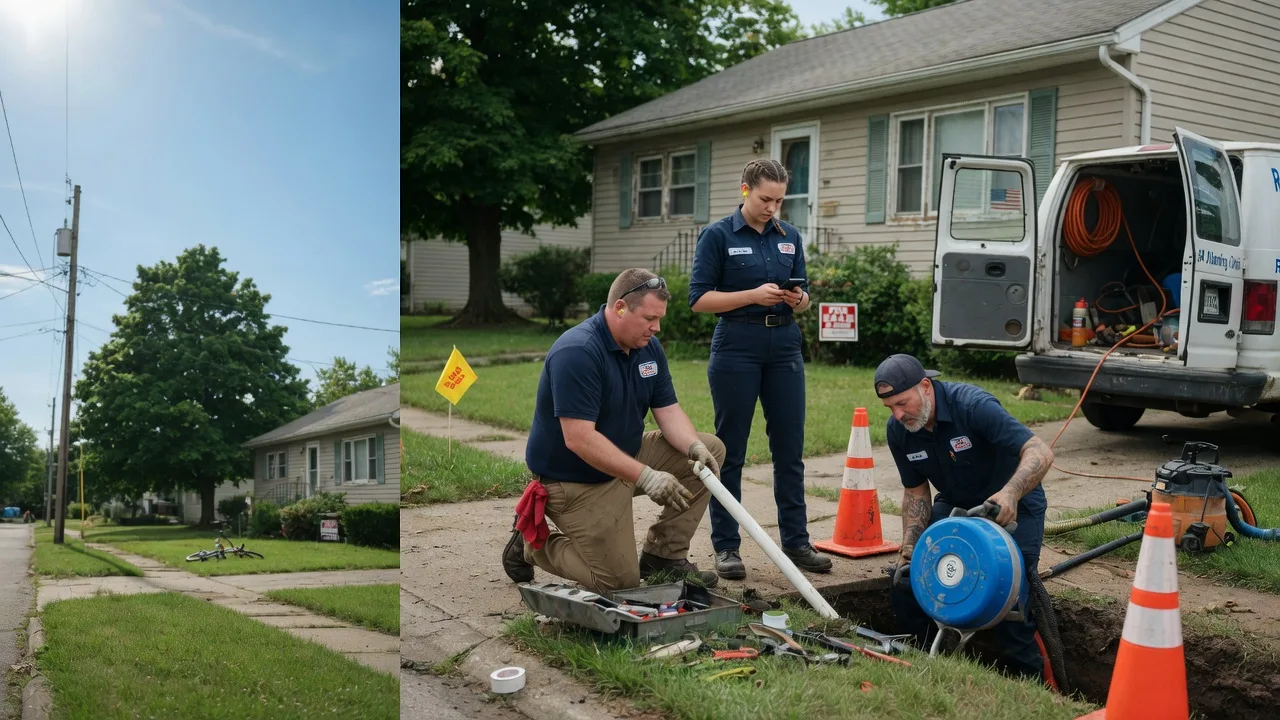 Sewer Line Repair in Evans City, PA near me